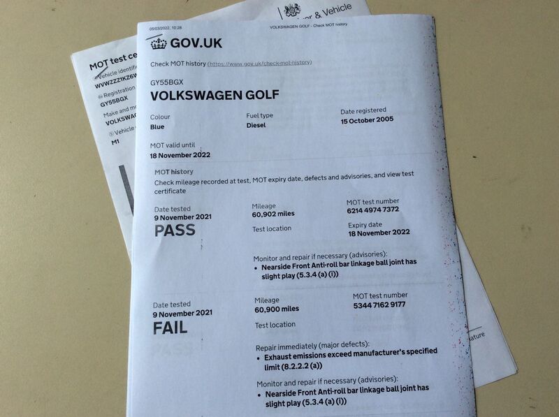 VOLKSWAGEN GOLF